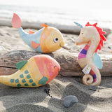 Marco the Unicorn Seahorse-Stuffed Animal-SKU: - Bunnies By The Bay