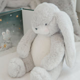 Sweet Nibble 16" Bunny - Gray-Stuffed Animal-SKU: - Bunnies By The Bay