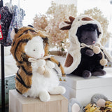 RETIRED - Kiddo's Closet Tiger Cape - Cream-Accessories-SKU: - Bunnies By The Bay