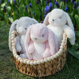 Wee 10" Floppy Nibble Bunny - Pink-Stuffed Animal-SKU: - Bunnies By The Bay