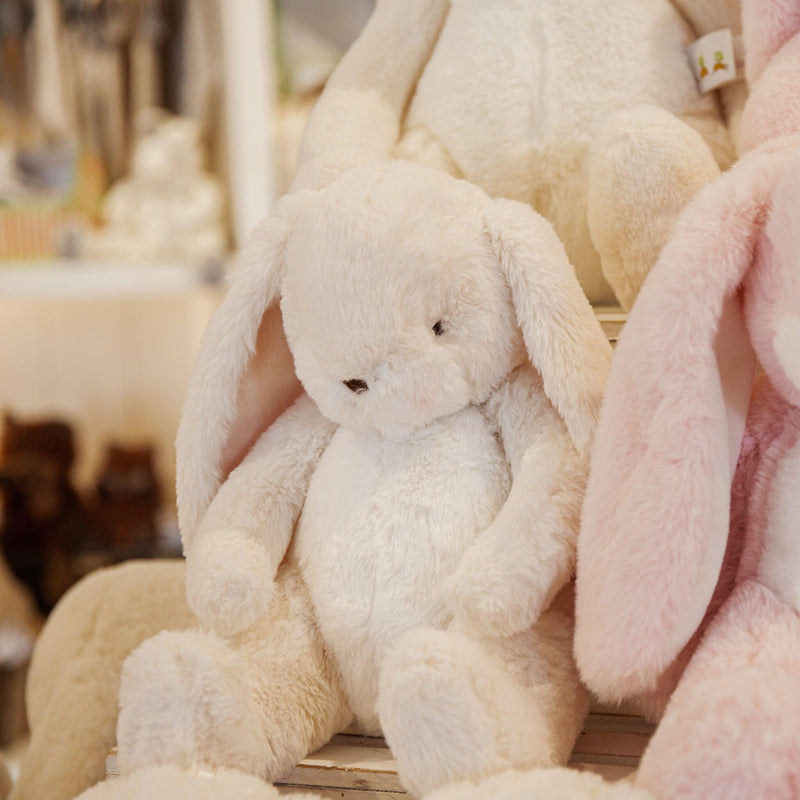 Little Nibble 12” Bunny | Stuffed Animal | Cream Bunny Plush