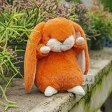 Tiny 8" Nibble Bunny - Carrot-Stuffed Animal-SKU: - Bunnies By The Bay