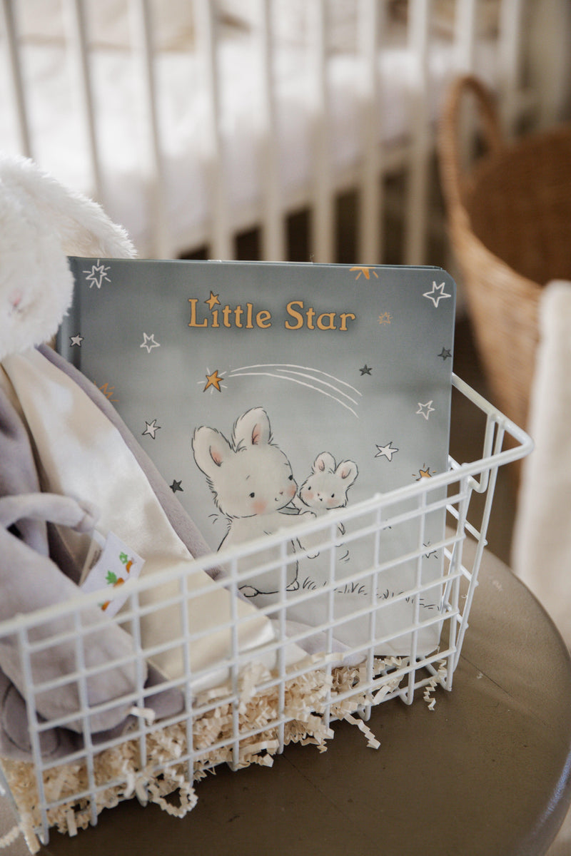 Hello, Baby! Gift Set - Bloom Gray-Gift Set-SKU: - Bunnies By The Bay