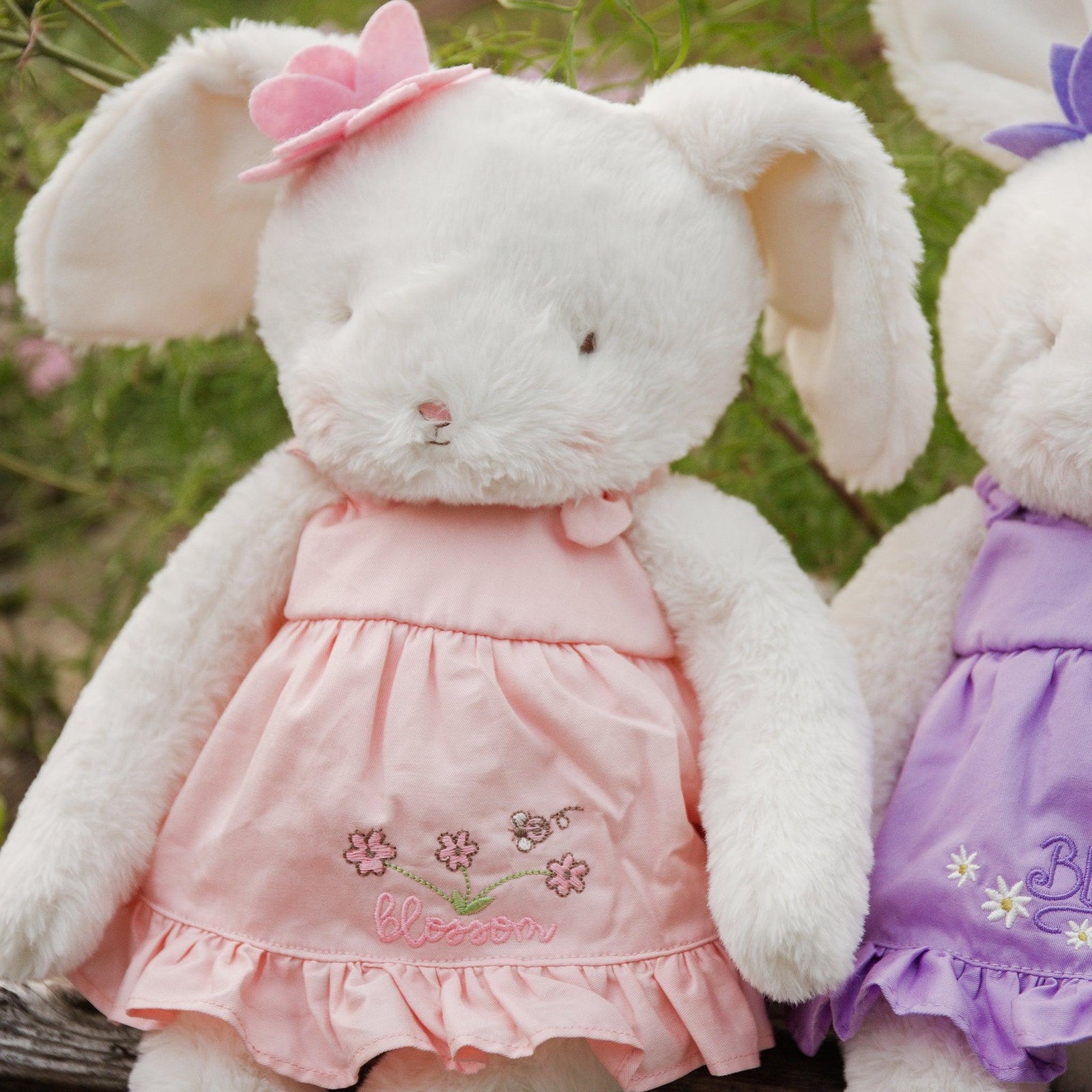 Garden Blossom Bunny | Stuffed Bunny Plush Doll