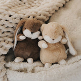 Tiny 8" Nibble Bunny - Ginger Snap-Stuffed Animal-SKU: - Bunnies By The Bay