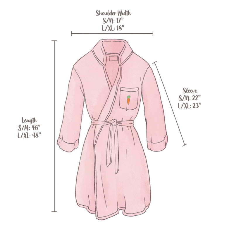Robe Size Guide & Care Instructions