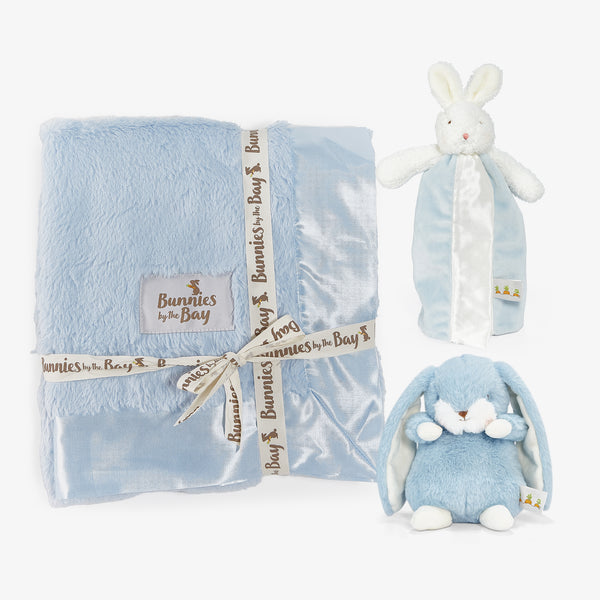 Somebunny Loves You! Bud Gift Set - Blue-Gift Set-SKU: - Bunnies By The Bay