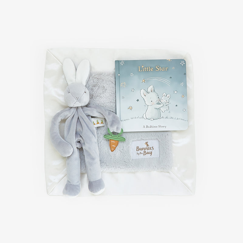 Wee One Bloom Gift Set - Gray-Gift Set-SKU: - Bunnies By The Bay