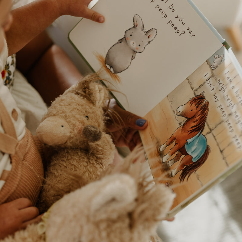 Wee Pony Boy-Stuffed Animal-SKU: - Bunnies By The Bay