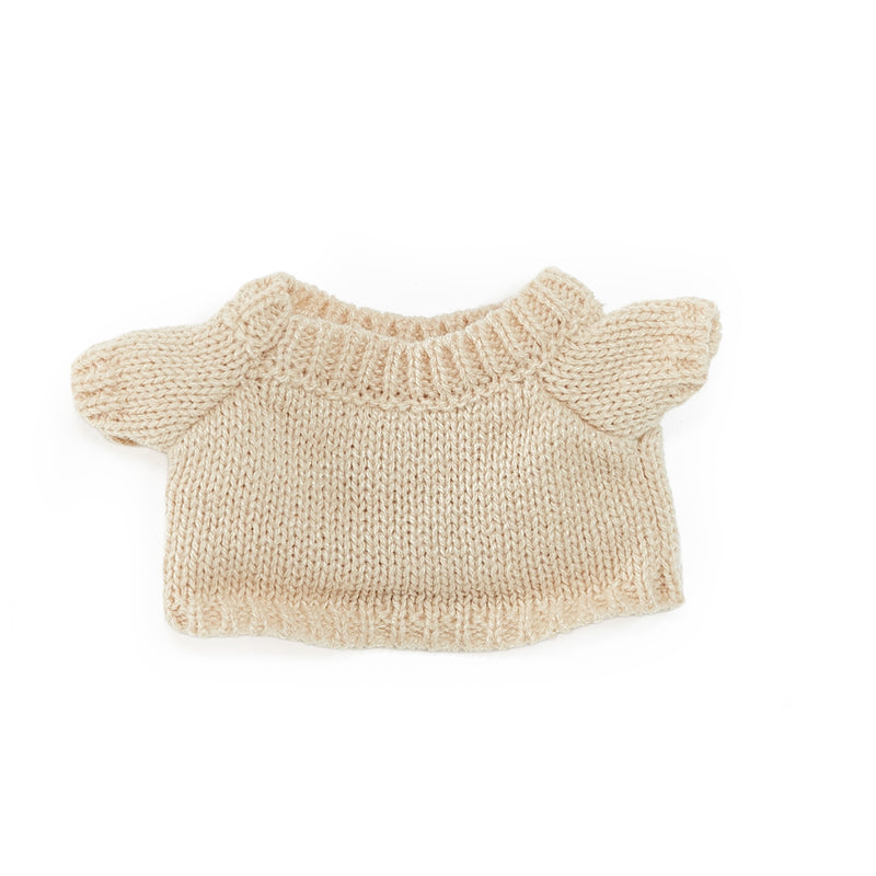 Wee Knit Sweater - Tan-Accessories-SKU: - Bunnies By The Bay