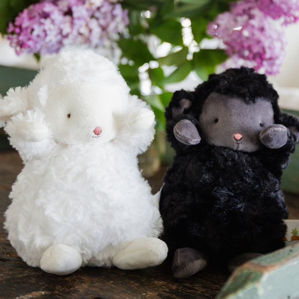 Wee Kiddo the Lamb - White-Stuffed Animal-SKU: 824128 - Bunnies By The Bay