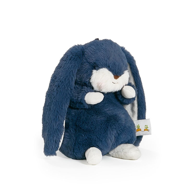 Tiny 8” Nibble Bunny - Starry Night Blue-Stuffed Animal-SKU: 190438 - Bunnies By The Bay