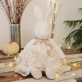 Hutch Studio - Ella Elegant - Hand-Crafted Cream Mohair Bunny-Hutch Studio Original-SKU: - Bunnies By The Bay