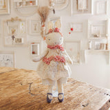 Hutch Studio Original - Penny Primrose - Hand-Crafted Tea Dyed Cotton Bunny-Hutch Studio Original-SKU: 730149 - Bunnies By The Bay