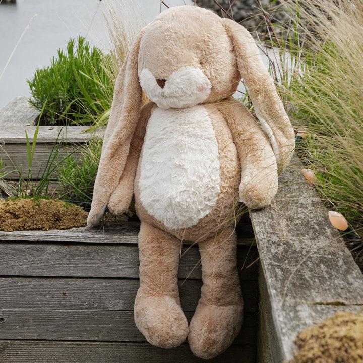 Bigger 26" Floppy Nibble Bunny - Almond Joy-Stuffed Animal-SKU: 824329 - Bunnies By The Bay