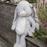 Bigger 26" Floppy Nibble Bunny - Gray-Stuffed Animal-SKU: 190354 - Bunnies By The Bay