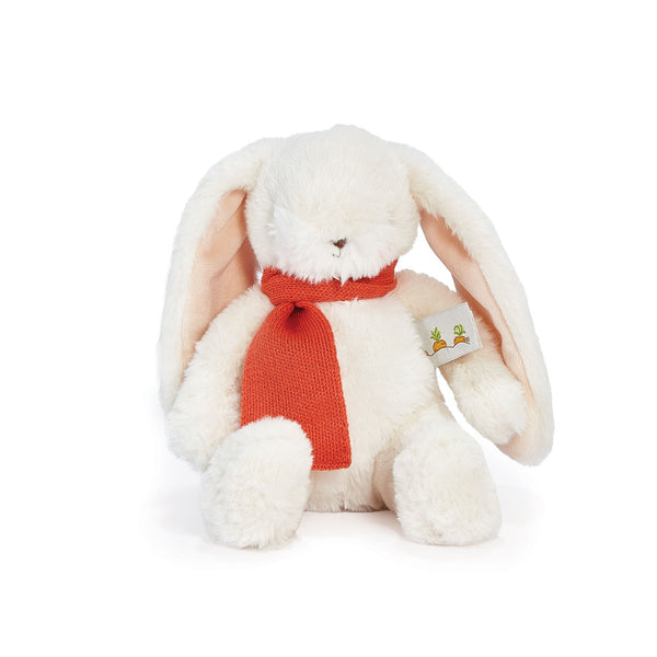 Holiday Wee Nibble Cream Bunny - Red Scarf-Holiday - Limited Editions-SKU: 598775 - Bunnies By The Bay