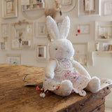 Hutch Studio Original - Sadie Sweetheart - Hand-Crafted Tea Stained Nubby Fur Bunny-Hutch Studio Original-SKU: 730138 - Bunnies By The Bay