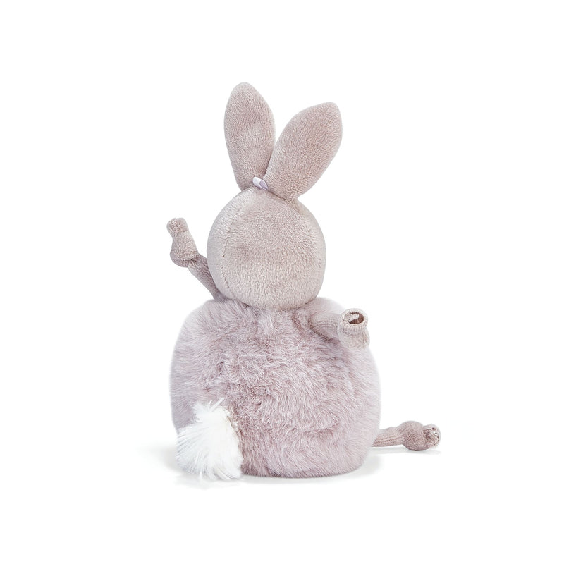 Roly Poly - Lilac Marble Bunny-Stuffed Animal-SKU: 190319 - Bunnies By The Bay