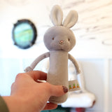 Friendly Chime Gray Bunny