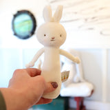 Friendly Chime White Bunny