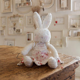 Hutch Studio Original - Sadie Sweetheart - Hand-Crafted Tea Stained Nubby Fur Bunny-Hutch Studio Original-SKU: 730138 - Bunnies By The Bay