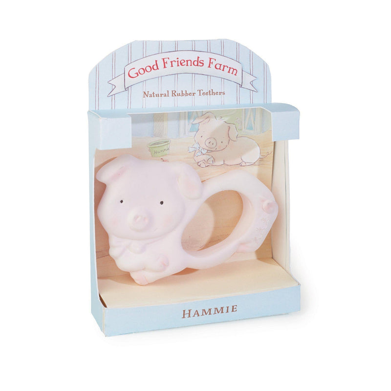 Image of Hammie the Piglet Teether-Teether-Bunnies By the Bay-bbtbay