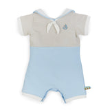 Image of Sailor Bud Bunny Romper-Apparel-Bunnies By the Bay-3-6 months-Blue/Grey Stripe-bbtbay