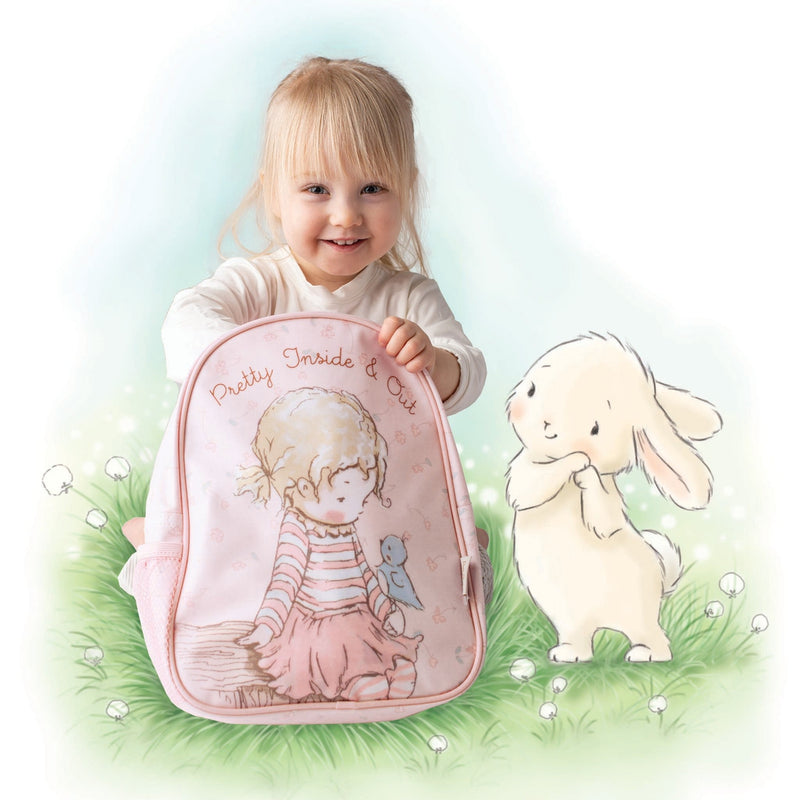RETIRED - Pretty Girl Backpack-Retired-Bunnies By The Bay
