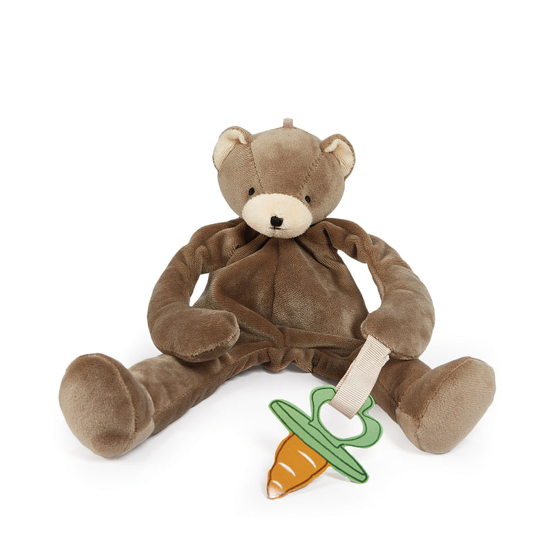 Cubby the Bear Silly Buddy Baby Pacifier Holder