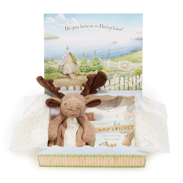 Bruce the Moose Sleepytime Toddler Gift Set-Gift Set-Bunnies By The Bay