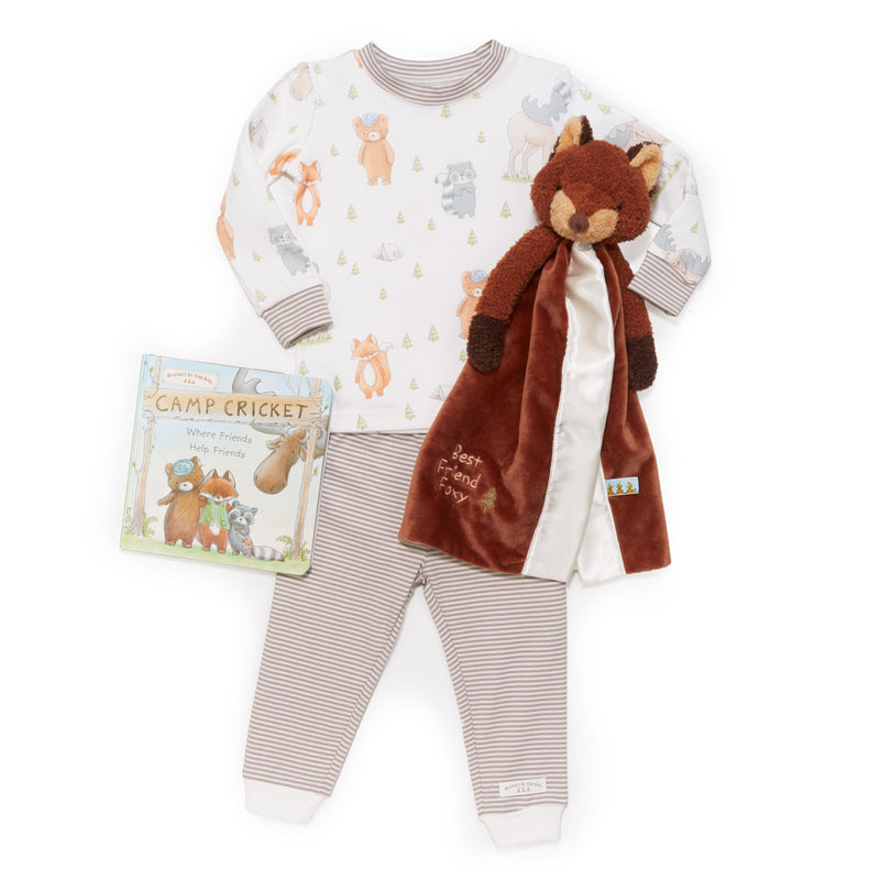 Foxy Sleepytime Toddler Gift Set-Gift Set-Bunnies By The Bay