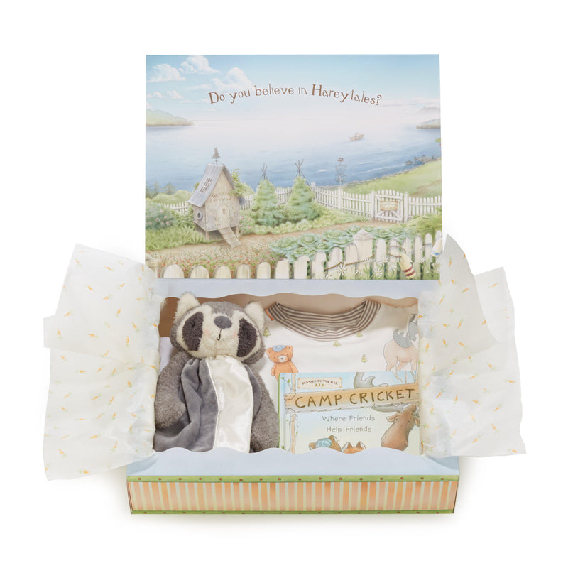 Roxy Raccoon Sleepytime Toddler Gift Set-Gift Set-Bunnies By The Bay