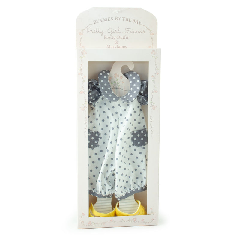 Dotty Romper Set - Doll Clothes-Doll-Bunnies By The Bay