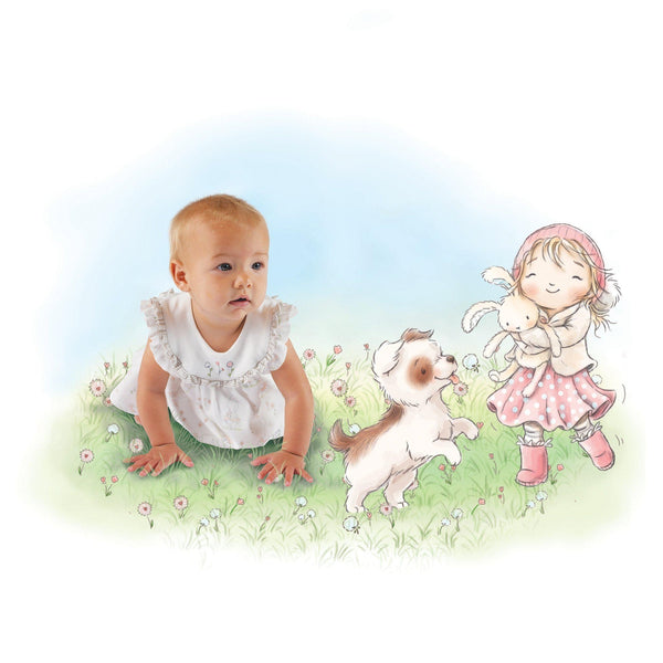 Image of Blossom - Friendship Blossoms 2 pc. Clothing Set-Apparel-Bunnies By The Bay - Wholesale-6-9 months-bbtbay