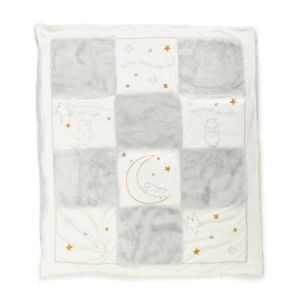 Moon and outlet stars baby comforter