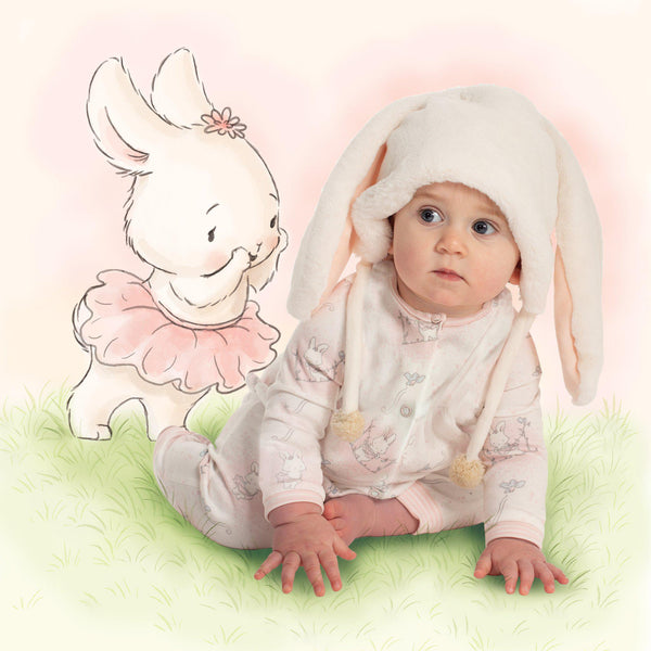 "Just Like Blossom Bunny" Gift Set-Gift Set-Bunnies By The Bay
