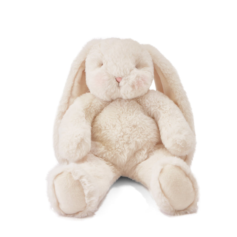 Bunny Plush Stuffed Animal - Floppy Nibble - 12" Cream Bunny-Stuffed Animal-SKU: 101047 - Bunnies By The Bay