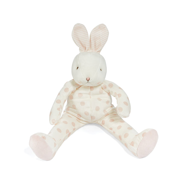 Big Blossom Buddy Bunny | Stuffed Animal | Pink Polka Dot Bunny