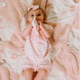 Blossom Romper with Binkie-Apparel-SKU: - Bunnies By The Bay