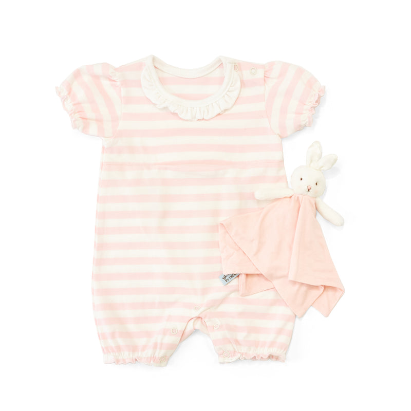 Blossom Romper with Binkie-Apparel-SKU: 101054 - Bunnies By The Bay