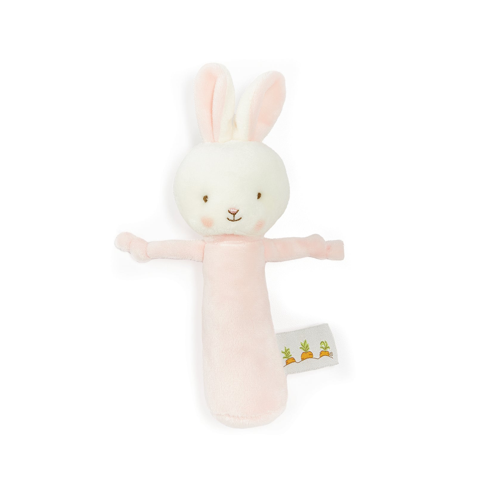 Friendly Chime Pink Bunny | Baby Rattle | Baby Toy - Bunnies By