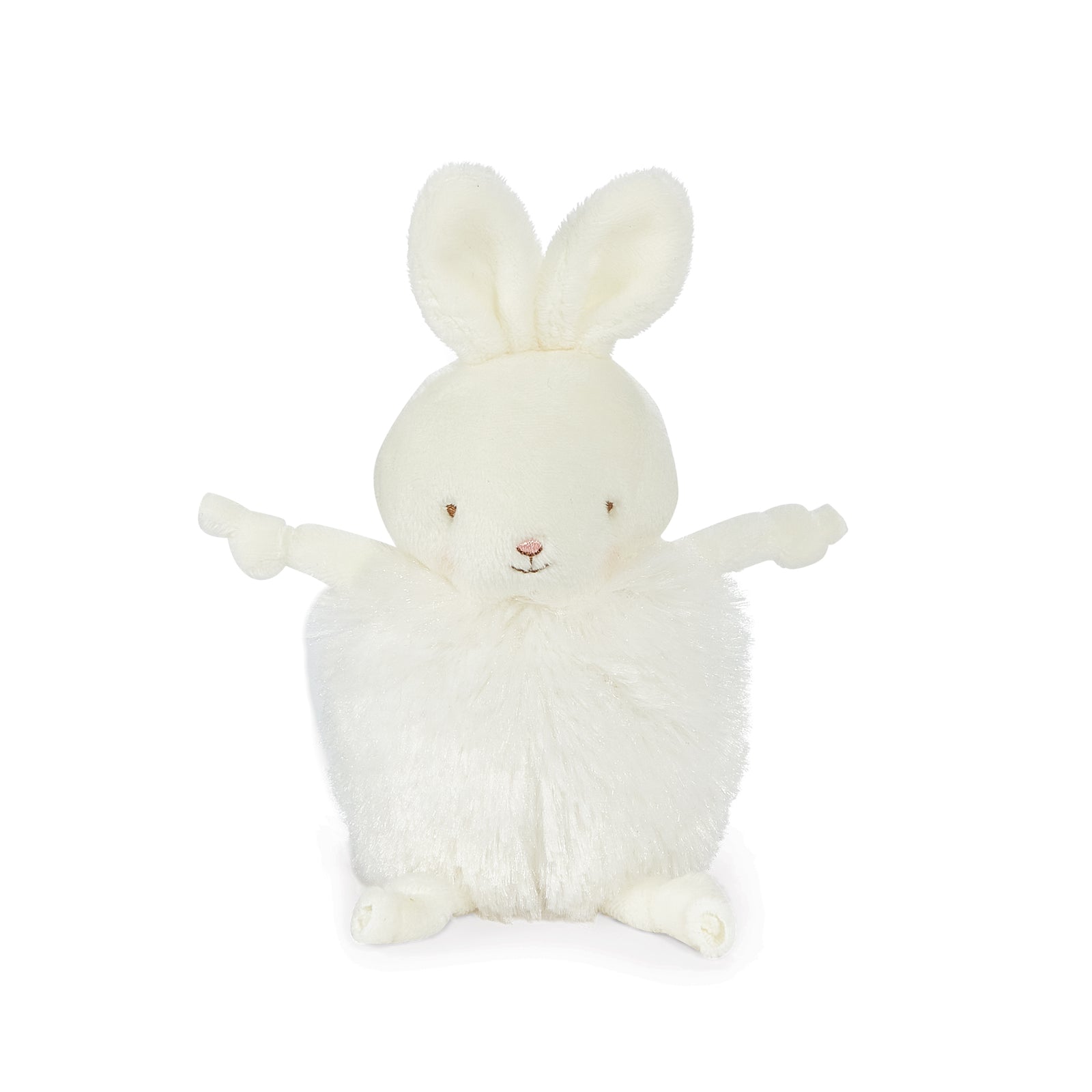 Roly Poly Bun Bun | Stuffed Animal | White Bunny Plush - Bunnies