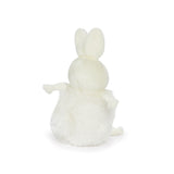 Roly Poly Bun Bun - White Bunny-Stuffed Animal-SKU: 101065 - Bunnies By The Bay
