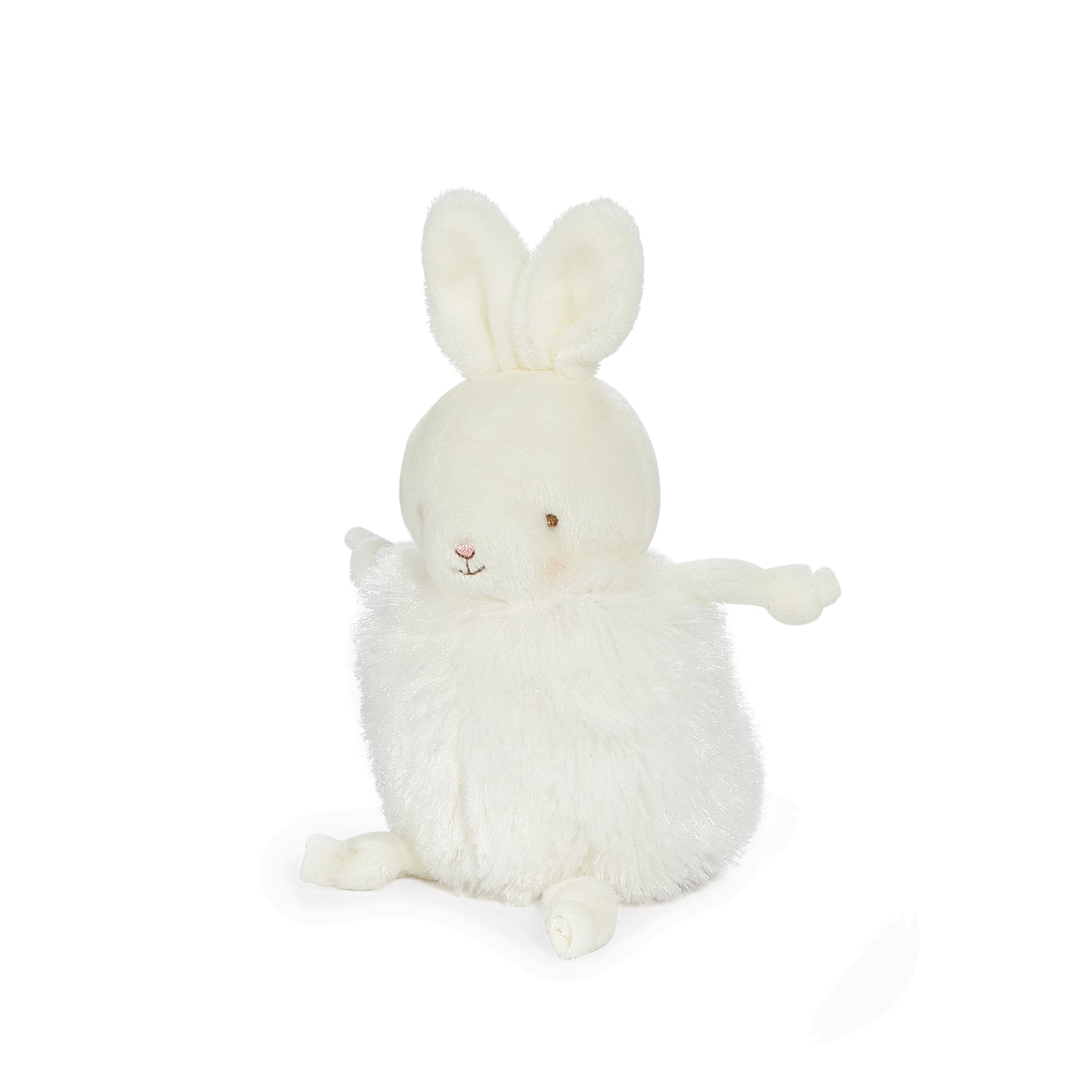 Roly Poly Bun Bun | Stuffed Animal | White Bunny Plush - Bunnies
