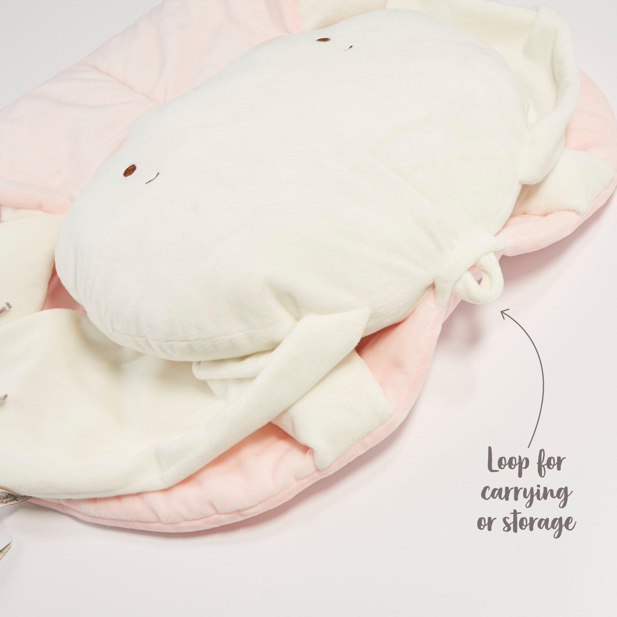 Blossom Bunny Play Mat | Baby Blanket | Tummy Time Mat