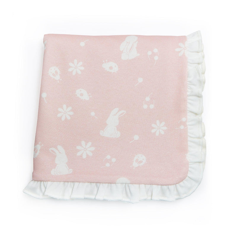 Blossom's Organic Receiving Blanket-Blossom Bunny-SKU: 104487 - Bunnies By The Bay