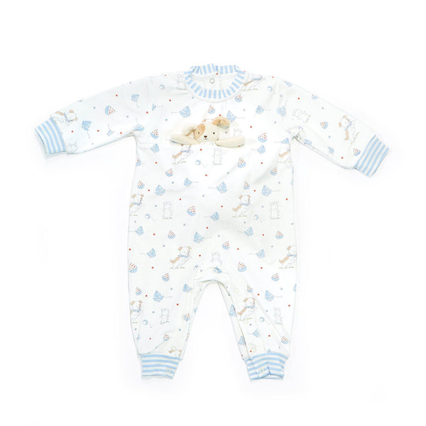 Skipit & Bud Playsuit and Binkie Set-Bud Bunny and Skipit Puppy-SKU: - Bunnies By The Bay