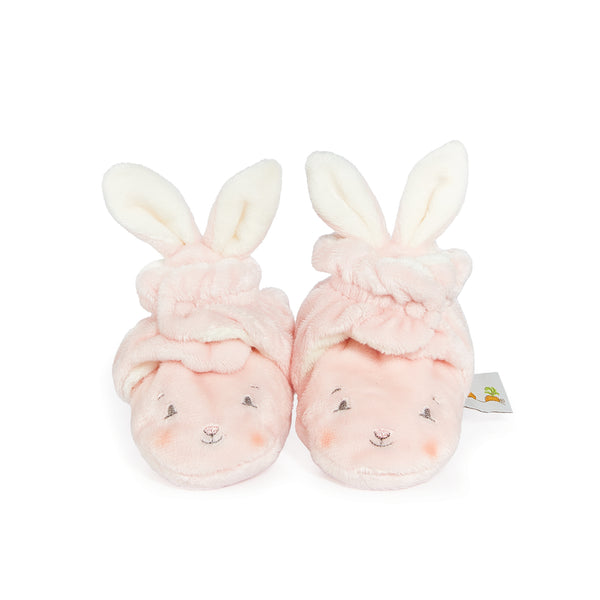 Faktisk Mediate Bourgogne Blossom Bunny Hoppy Feet Slippers | Pink Baby Slippers | Baby Clothes -  Bunnies By The Bay