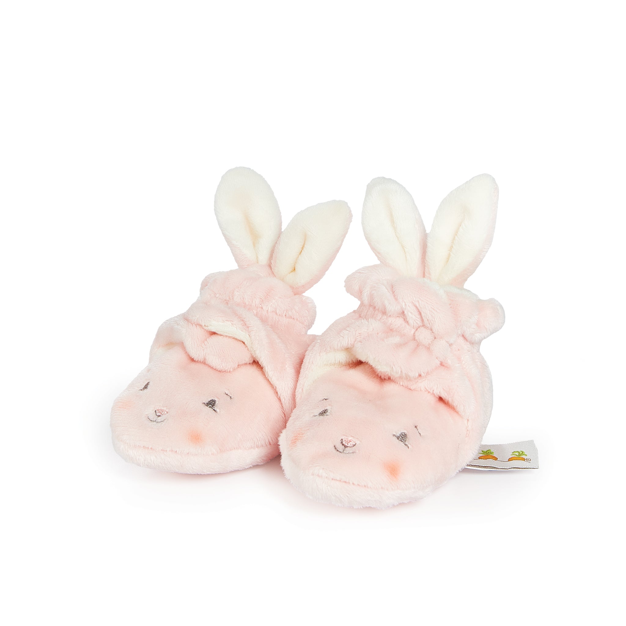 Blossom Bunny Hoppy Feet Slippers | Pink Baby Slippers | Baby Clothes ...